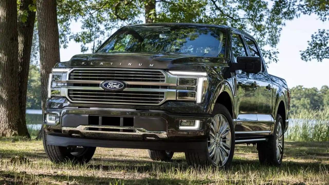 2024 ford f 150 platinum exterior Autos Rodando logo Ford