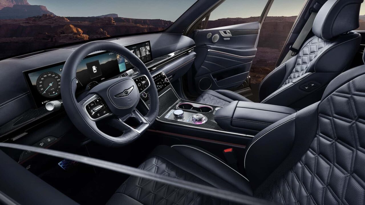 2024 genesis gv80 coupe_06 Autos Rodando Genesis GV tablero