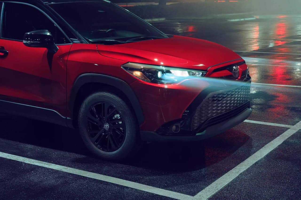 2024 toyota corolla cross nightshade 00005 Autos Rodando Toyota Corolla Cross Hybrid Edición Moody Nightshade frente