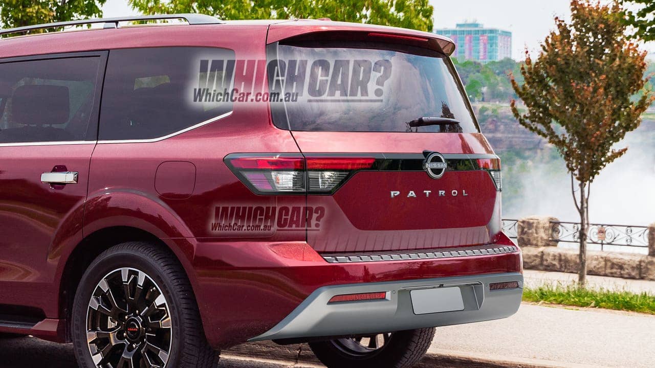 2025 nissan patrol renders whichcar 1 Autos Rodando Nissan Patrol Render atras