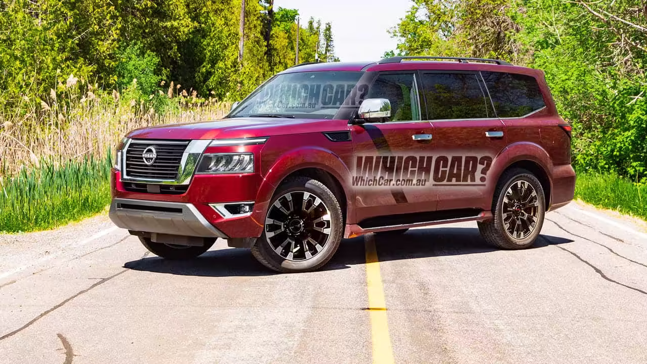 2025 nissan patrol renders whichcar 2 Autos Rodando Nissan Patrol Render lateral