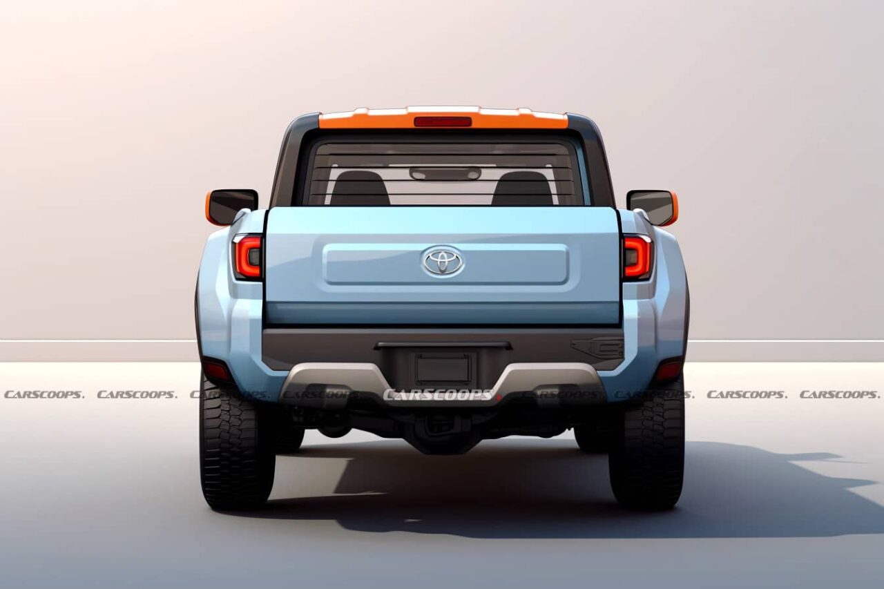 2027 toyota small pickup 002 Autos Rodando Toyota pickup compacta