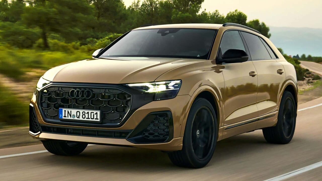 audi q8 2023 Autos Rodando Audi Q frente
