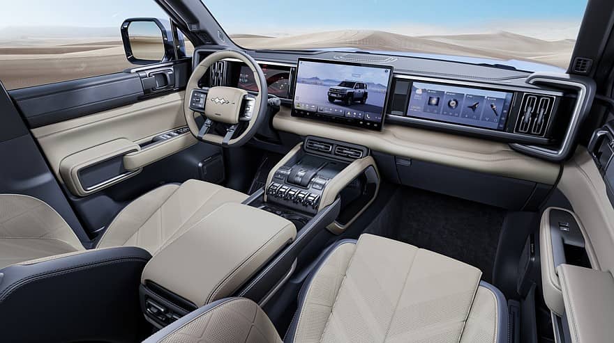 BYD Fang Cheng Bao Leopard 5 Muestra Su Interior 12 Fotos Impactantes WOW
