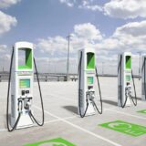 cargadores en estaciones de servicio