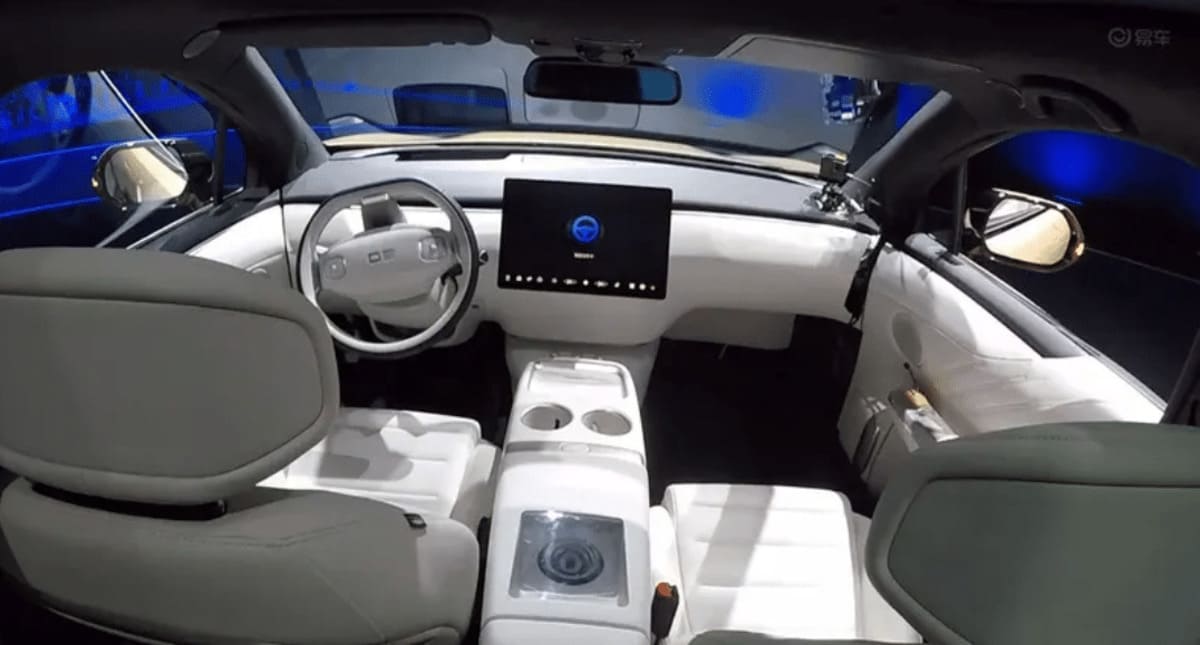 changan qiyuan cd701_07 Autos Rodando Changan Qiyuan CD interior