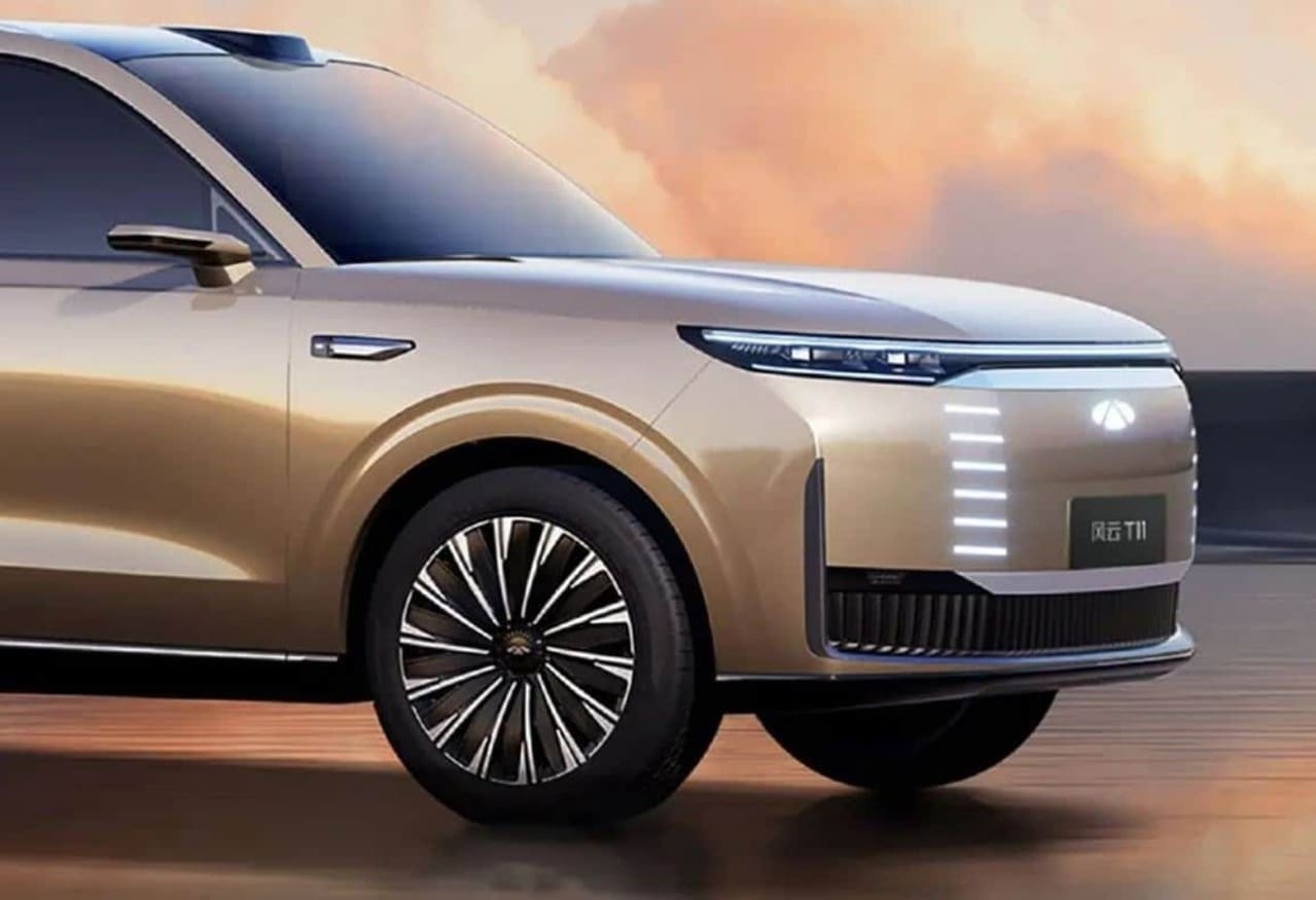 chery fengyun t11_frente_ Autos Rodando Chery Fengyun T PHEV