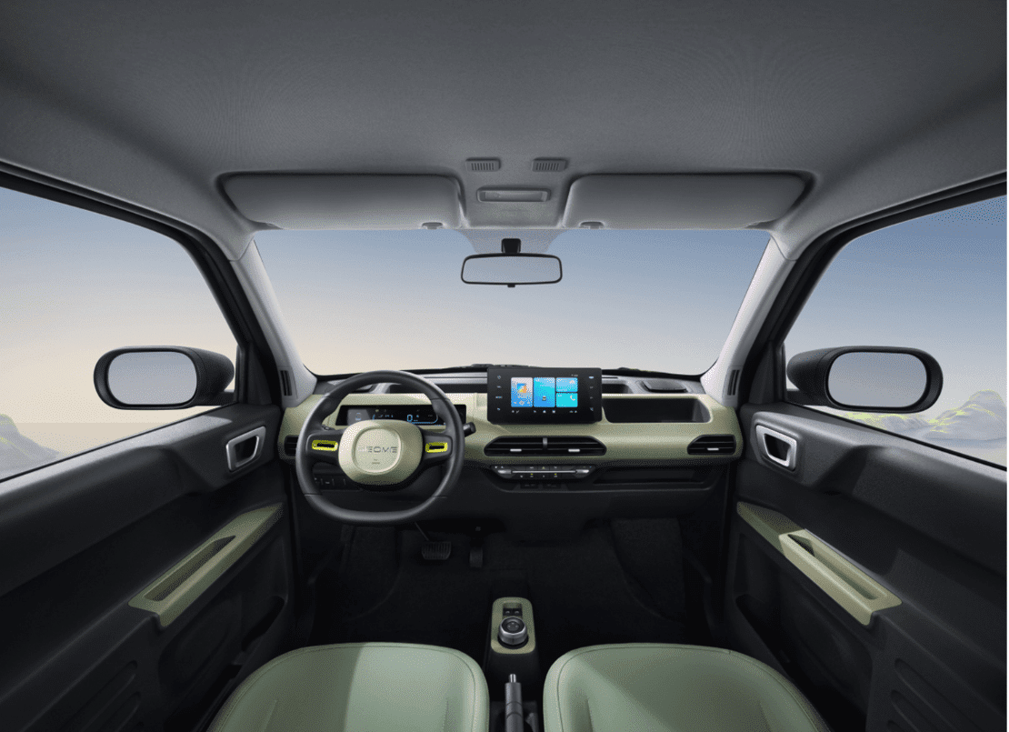 geely panda knight_05 Autos Rodando Geely Panda Knight interior