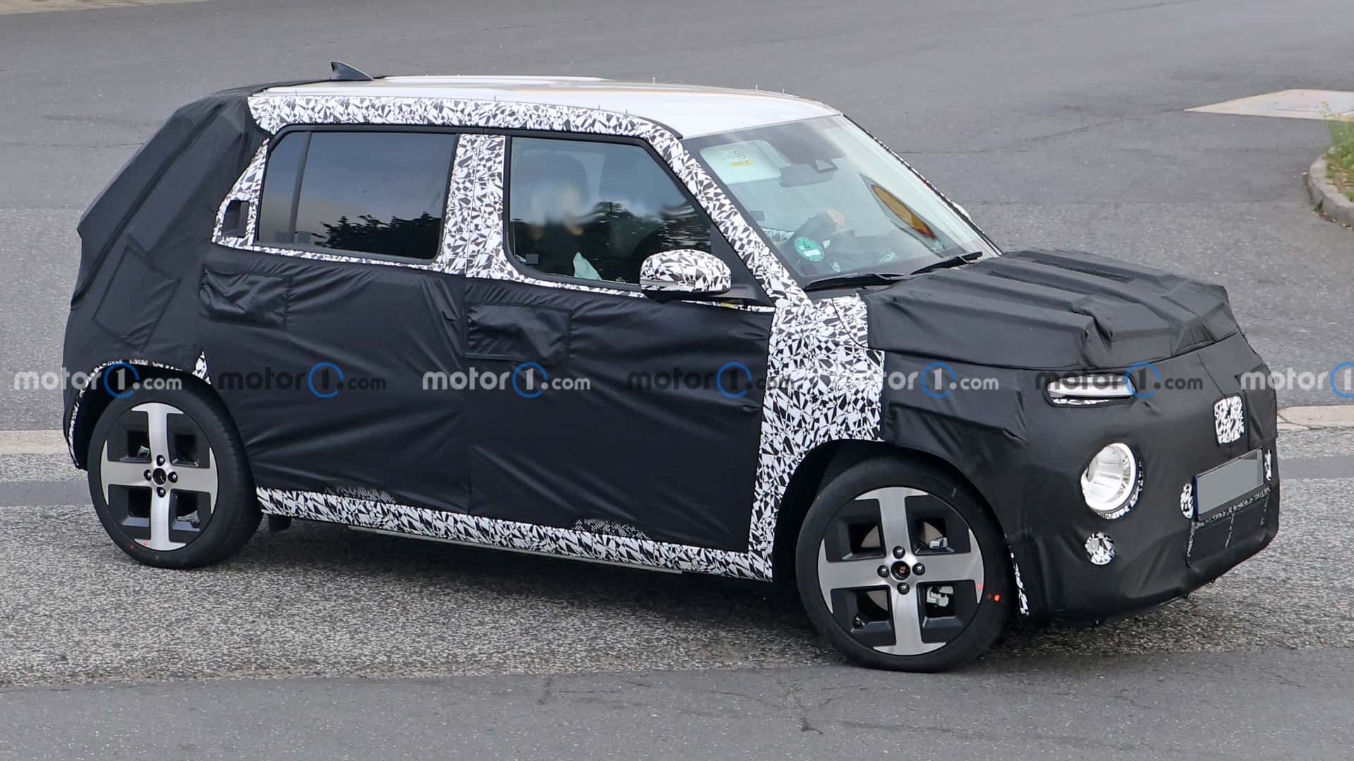 hyundai casper ev 2024 spy photo_01 Autos Rodando Hyundai casper Eléctrico