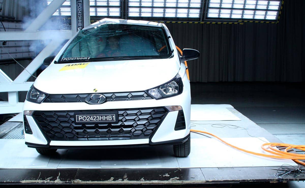 Hyundai HB20 2024 Latin NCAP prueba lateral