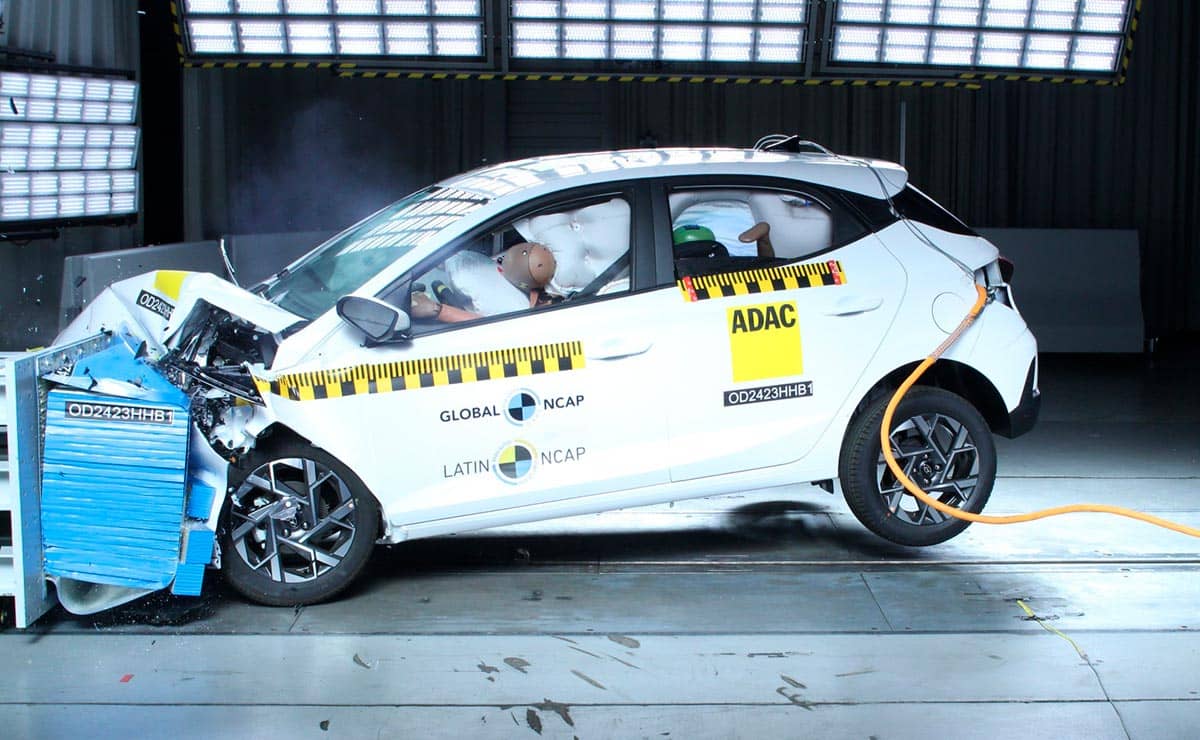 hyundai hb20 latin ncap pruebas de choque Autos Rodando Hyundai HB Latin NCAP