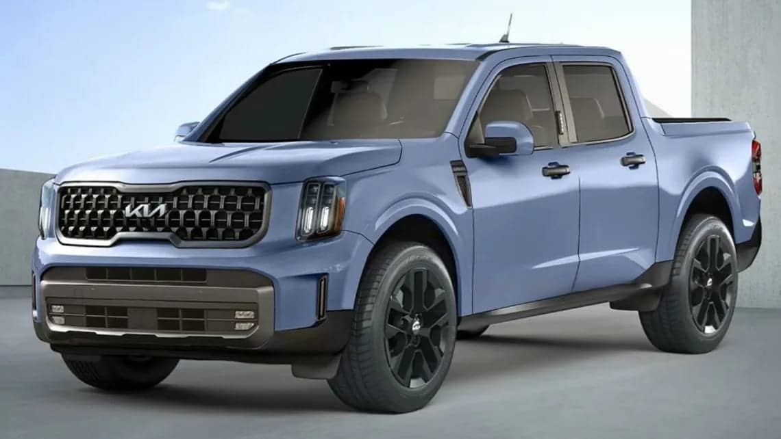 Kia tasman render