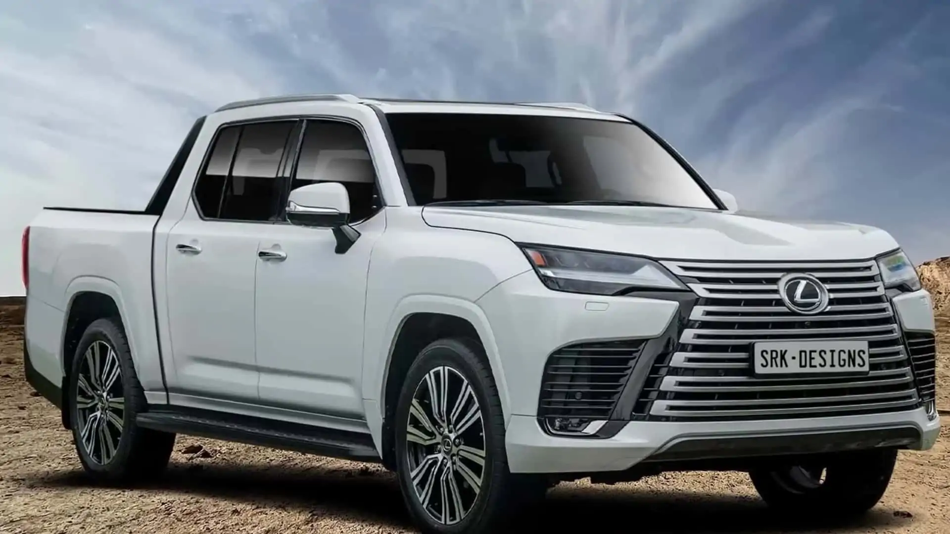lexus lx pickup rendering Autos Rodando Lexus Pickup