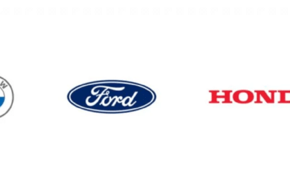 Logos bmw, ford, honda