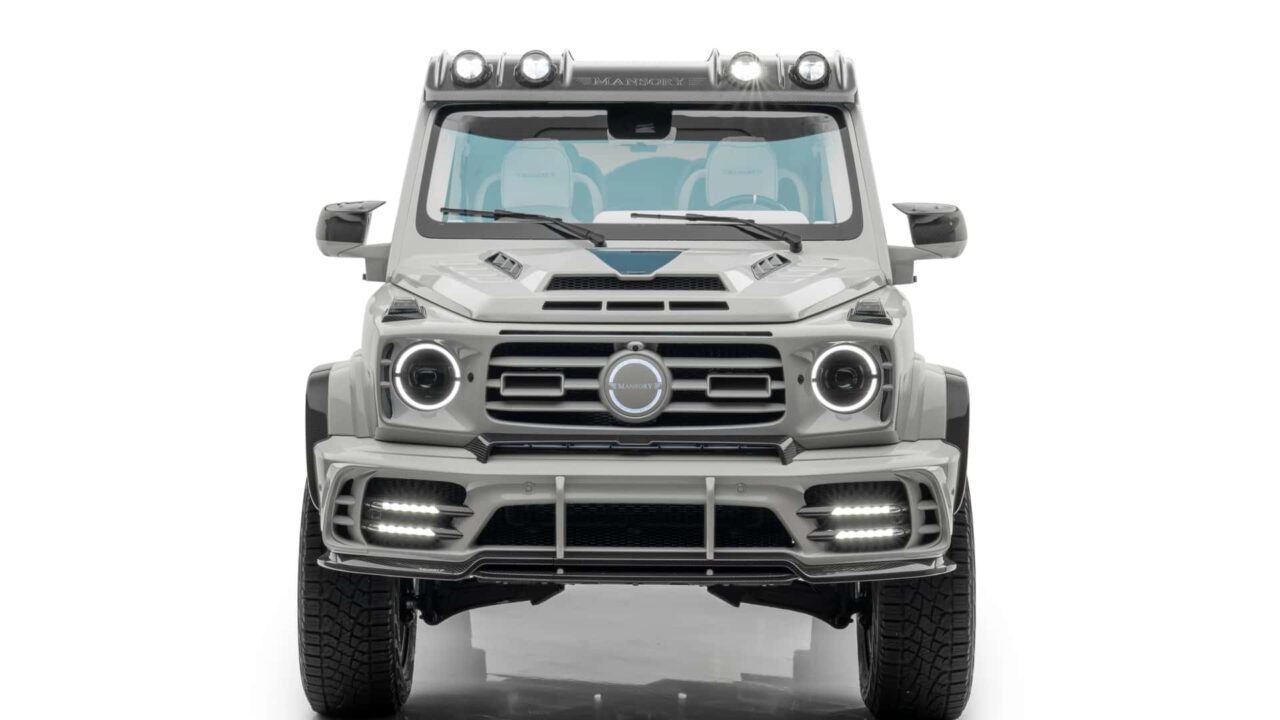 mercedes amg g63 4x4 squared by mansory_02 Autos Rodando Mercedes AMG G x Squared By Mansory frente