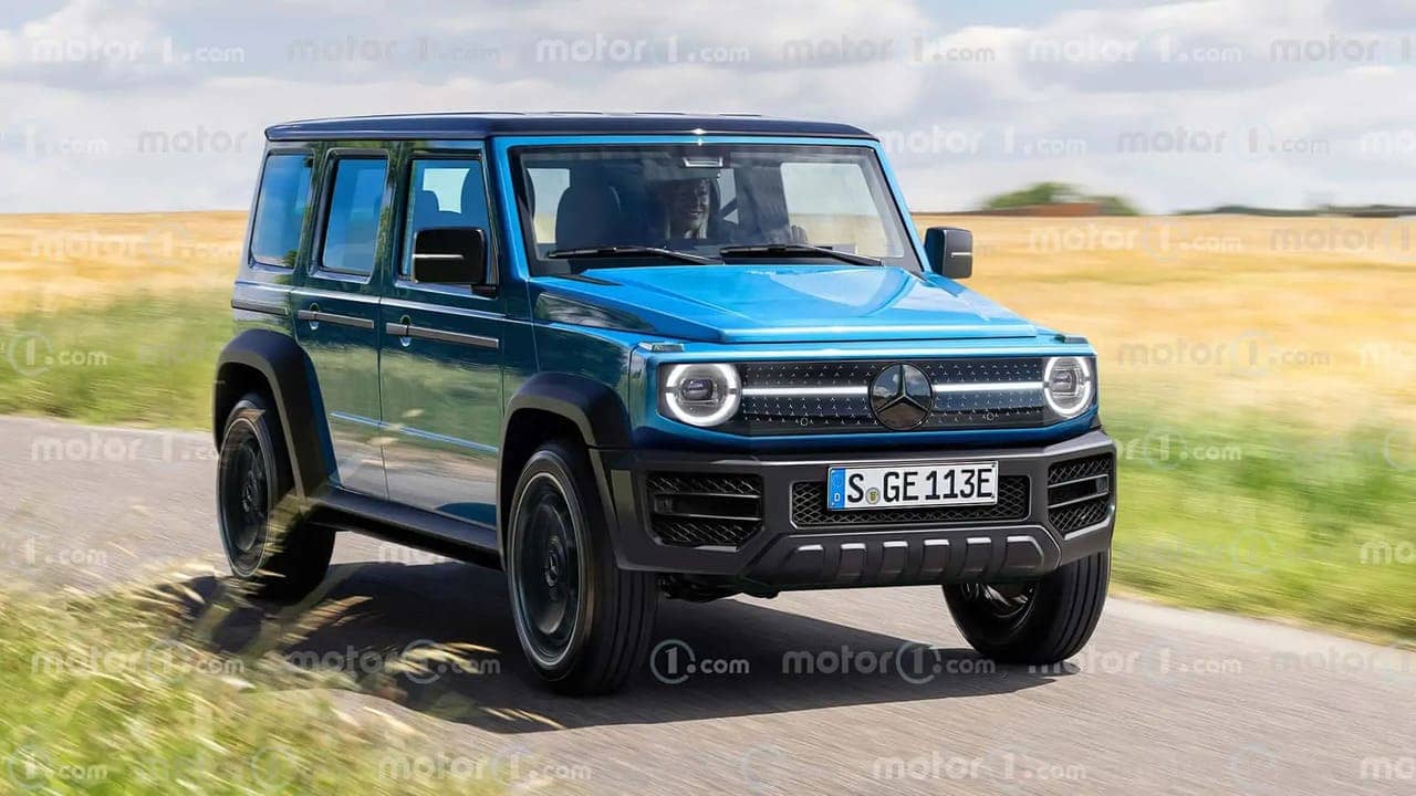 Mercedes Benz Baby g-Class Eléctrico render