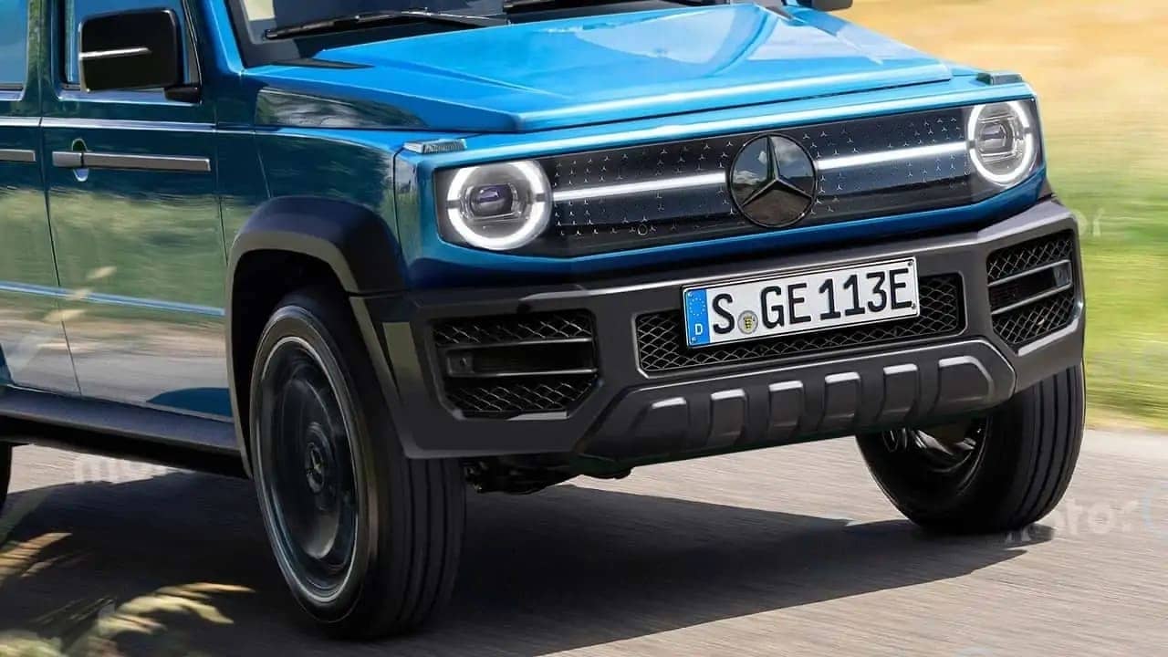 Mercedes Baby g-Class Eléctrico render