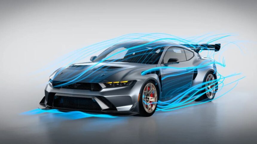 Mustang GTD Aerodinamica