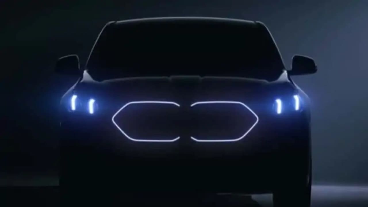 new bmw x2 teaser Autos Rodando BMW X frente iluminado