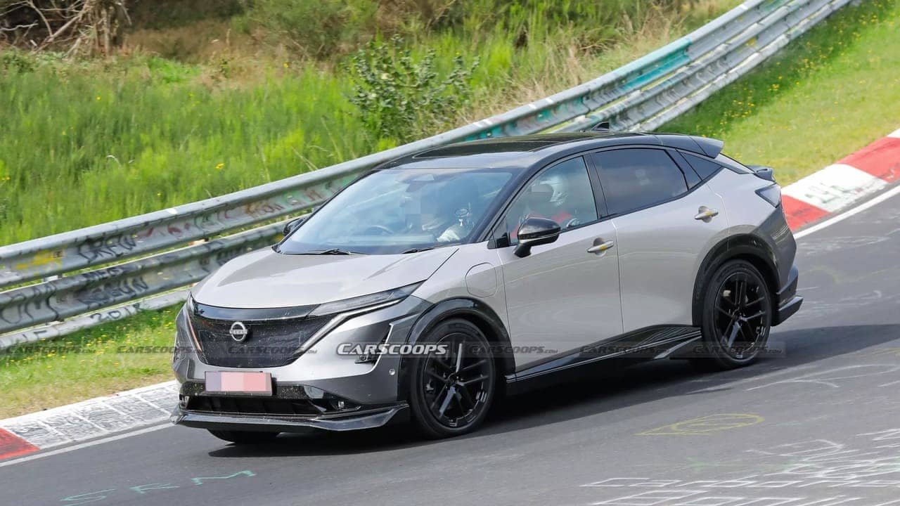 nissan ariya nismo 2024_04 Autos Rodando Nissan Ariya NISMO lateral