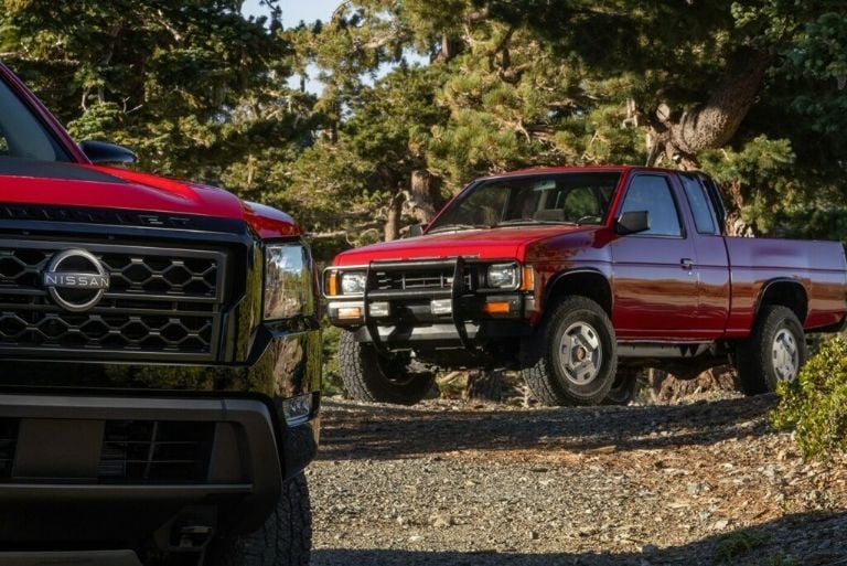 Nissan Frontier 2024 retro