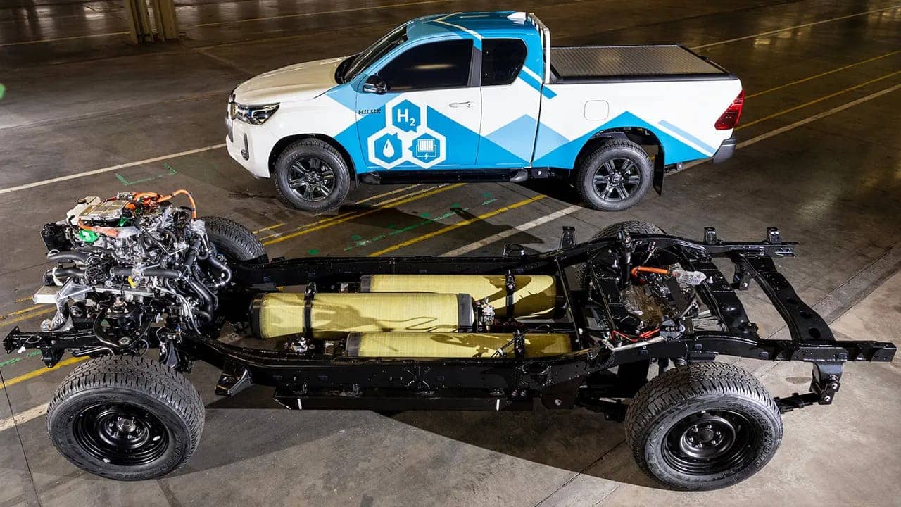 Toyota Hilux a Hidrógeno: Con Más de 600 km de Autonomía 1 Toyota Hilux a Hidrogeno