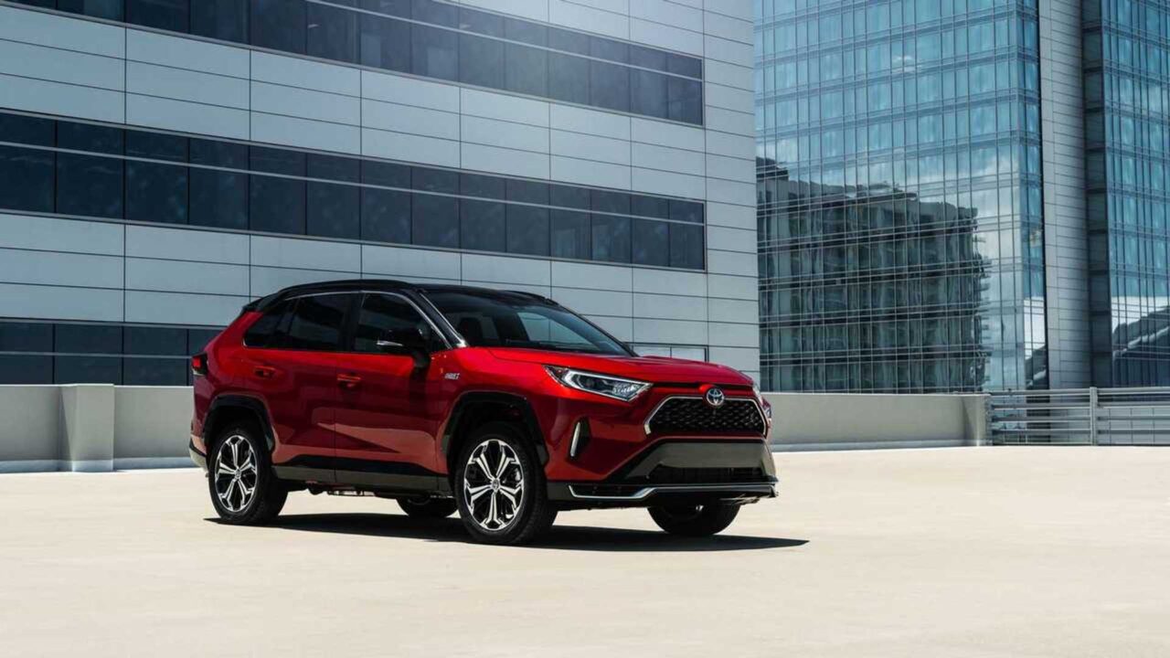 toyota rav4 prime Autos Rodando RAV PHEV lateral
