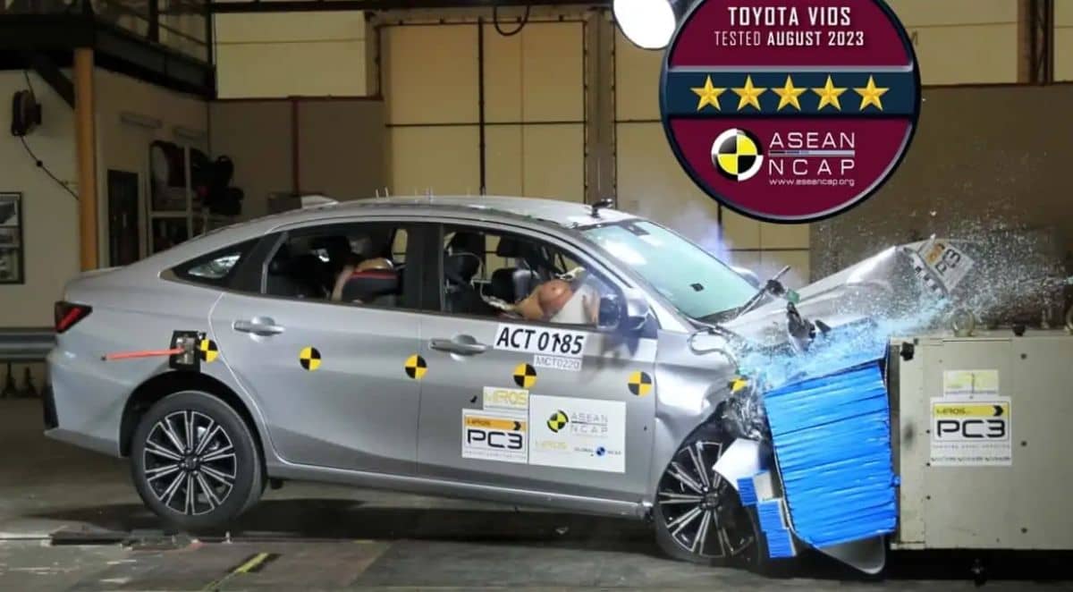 Toyota Yaris Sedán 2024 5 estrellas en seguridad