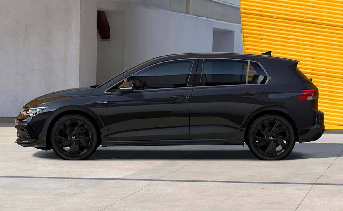volkswagen golf black edition perfil Autos Rodando Volkswagen Golf Black Edition lateral