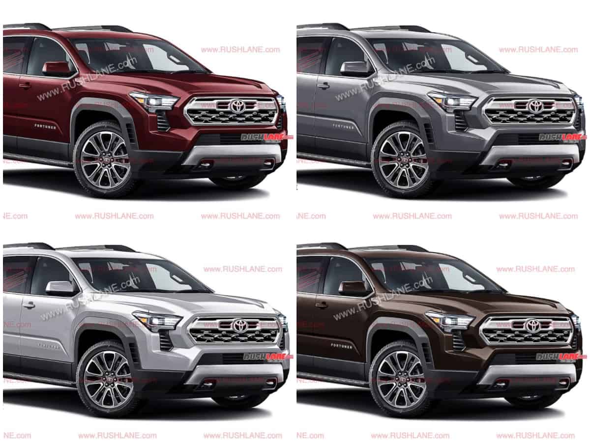 Toyota Fortuner 2024 colores