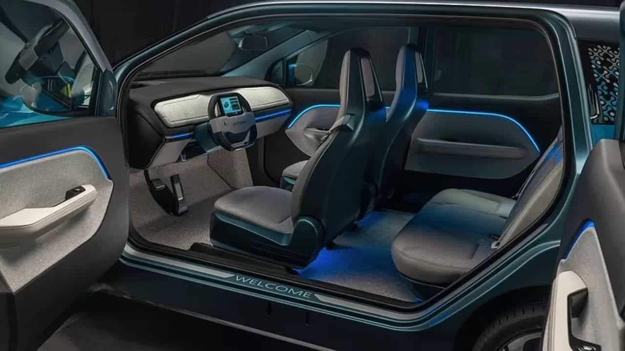 Aton EV interior