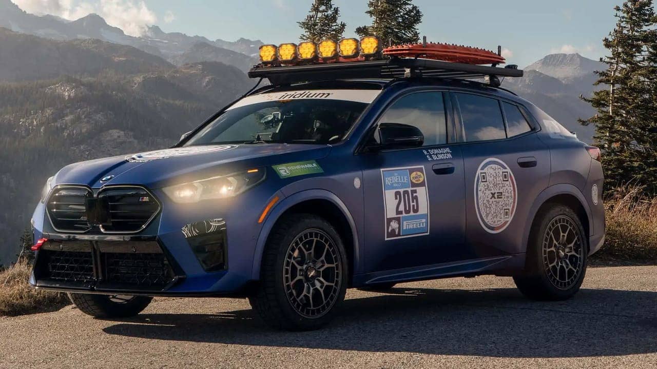 bmw x2 m35i 2024 for 2023 rebelle rally 01 Autos Rodando BMW X Mi rebelle Rally delante