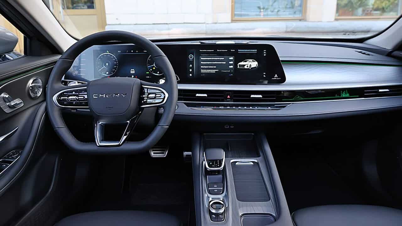 cheryarrizo3 Autos Rodando Chery Arrizo Station Wagon interior
