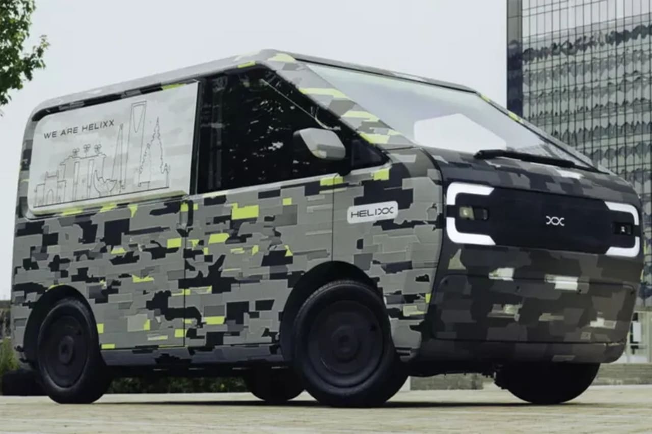 Helixx Cargo, la Van eléctrica que se ensambla como Lego 1 Helixx Cargo