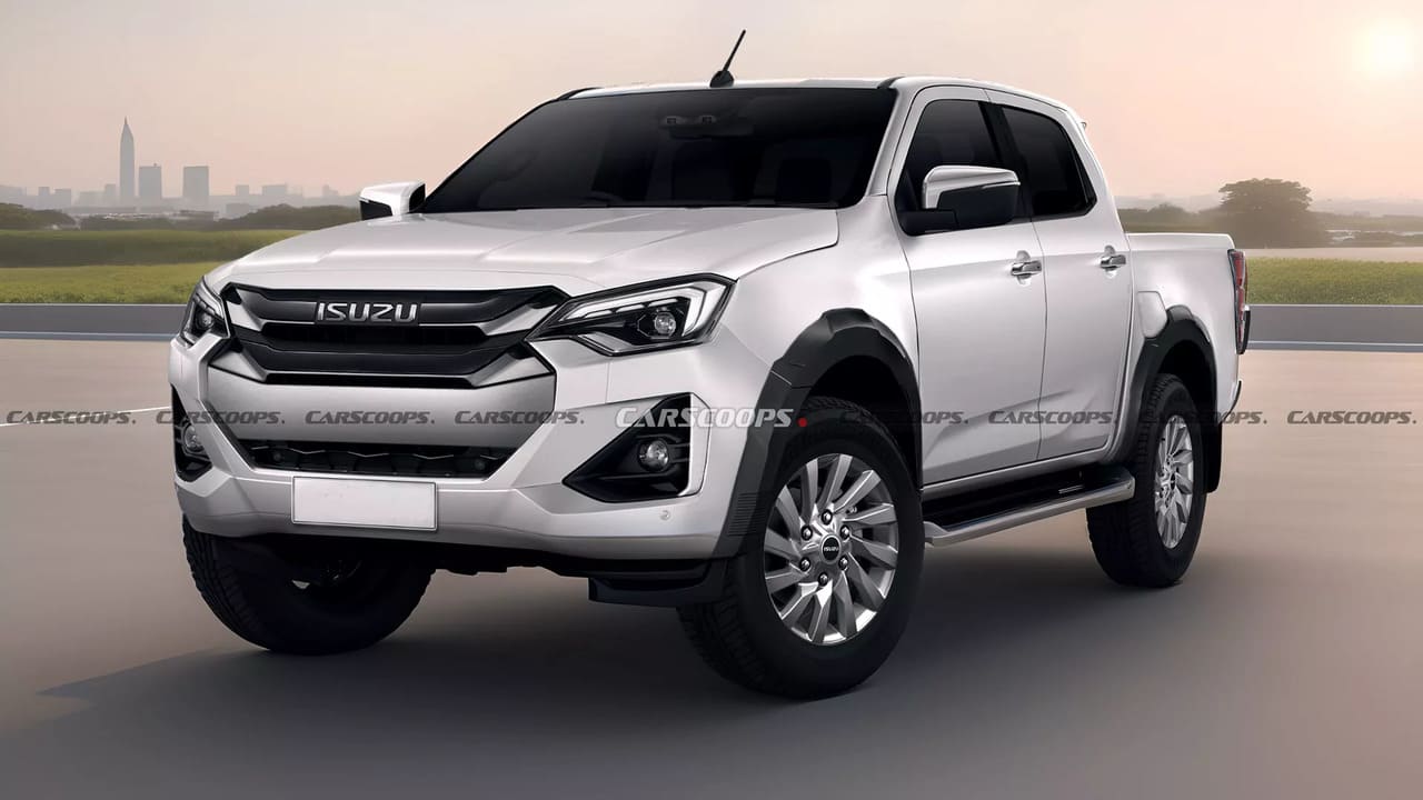 isuzu d max bev rendering main Autos Rodando Isuzu D max BEV