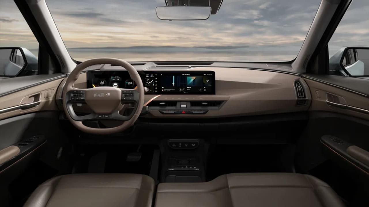 Kia EV5: El SUV Eléctrico que Cambia las Reglas Video Review 3 Kia EV5 interior