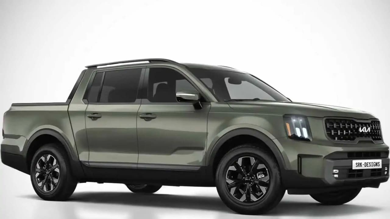 kia pickup pickup unofficial rendering Autos Rodando Pickup Kia