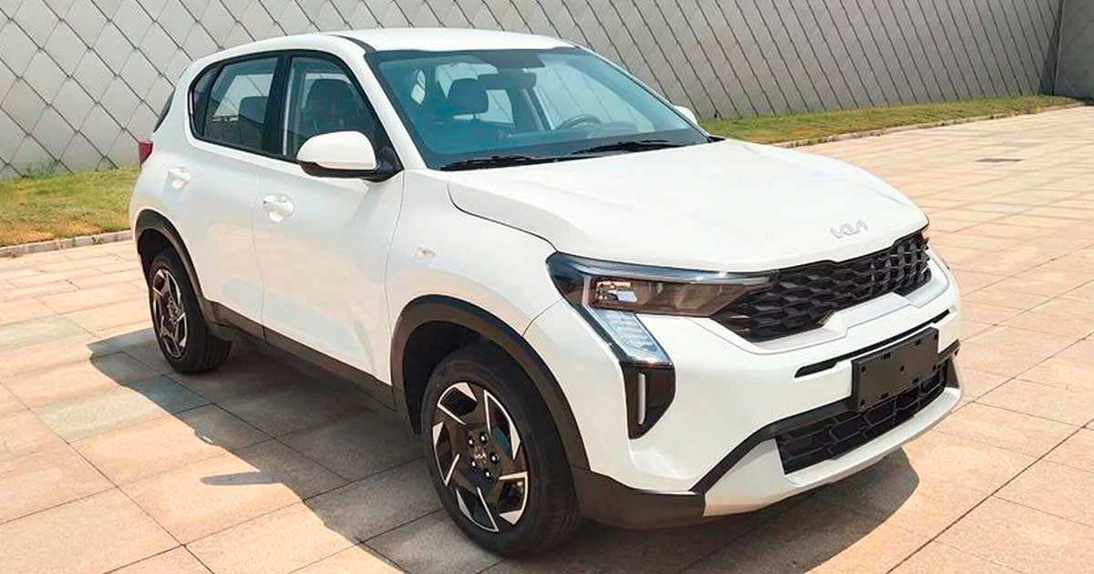 kia sonet 2024 filtrado spy Autos Rodando Kia Sonet