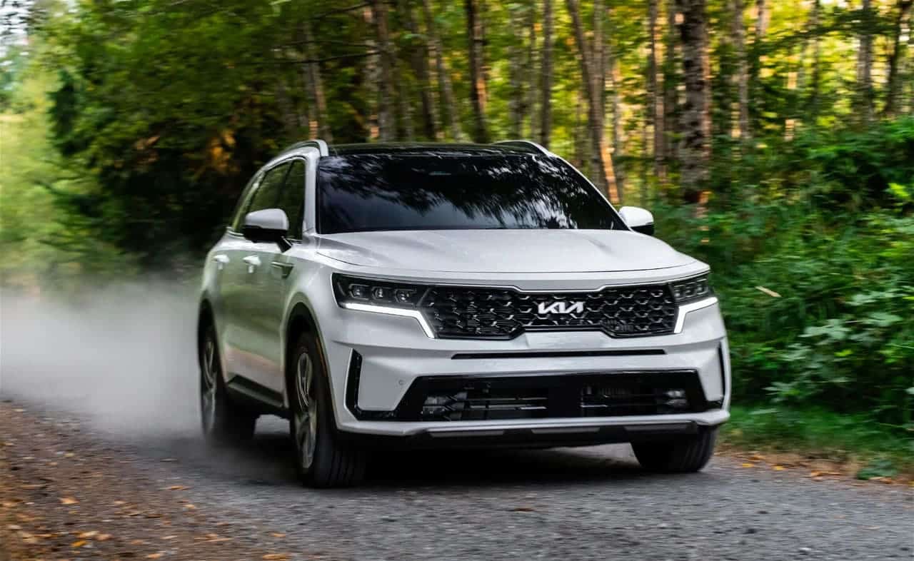 Nueva Kia Sorento 2024 por el frente