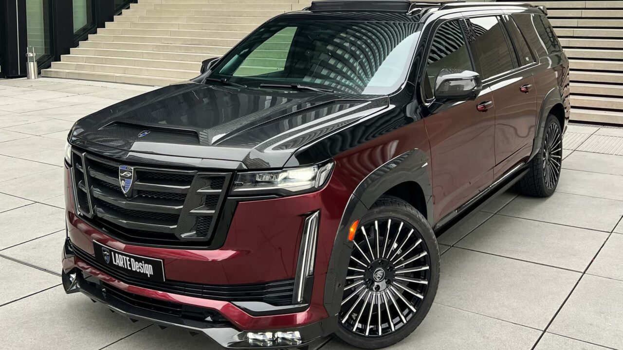 larte design cadillac escalade widebody_03 Autos Rodando Cadillac Escalade por Larte Design