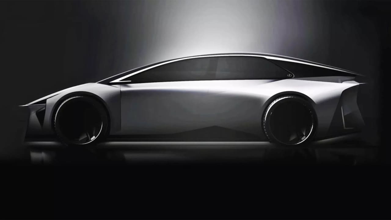 lexus ev teaser Autos Rodando Lexus concept EV