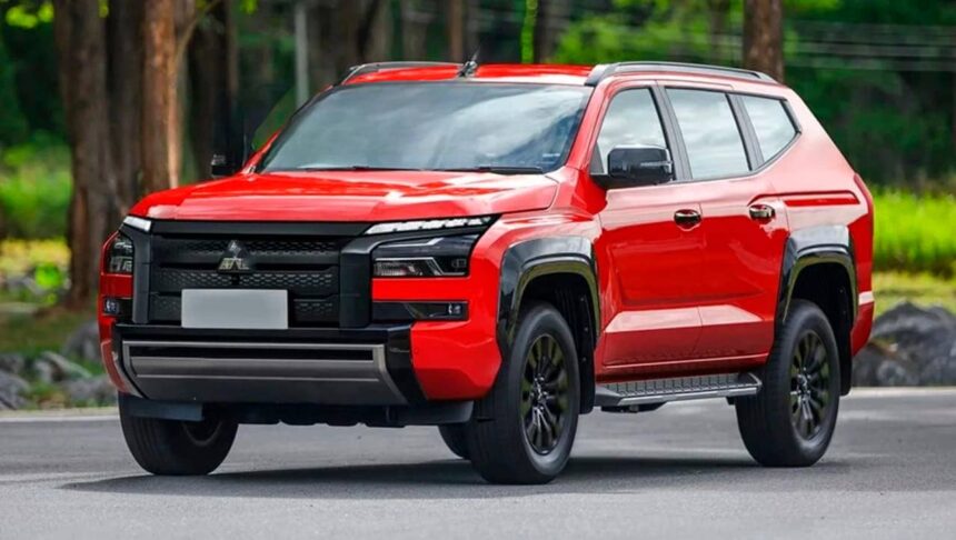 Mitsubishi Montero Sport 2025 render
