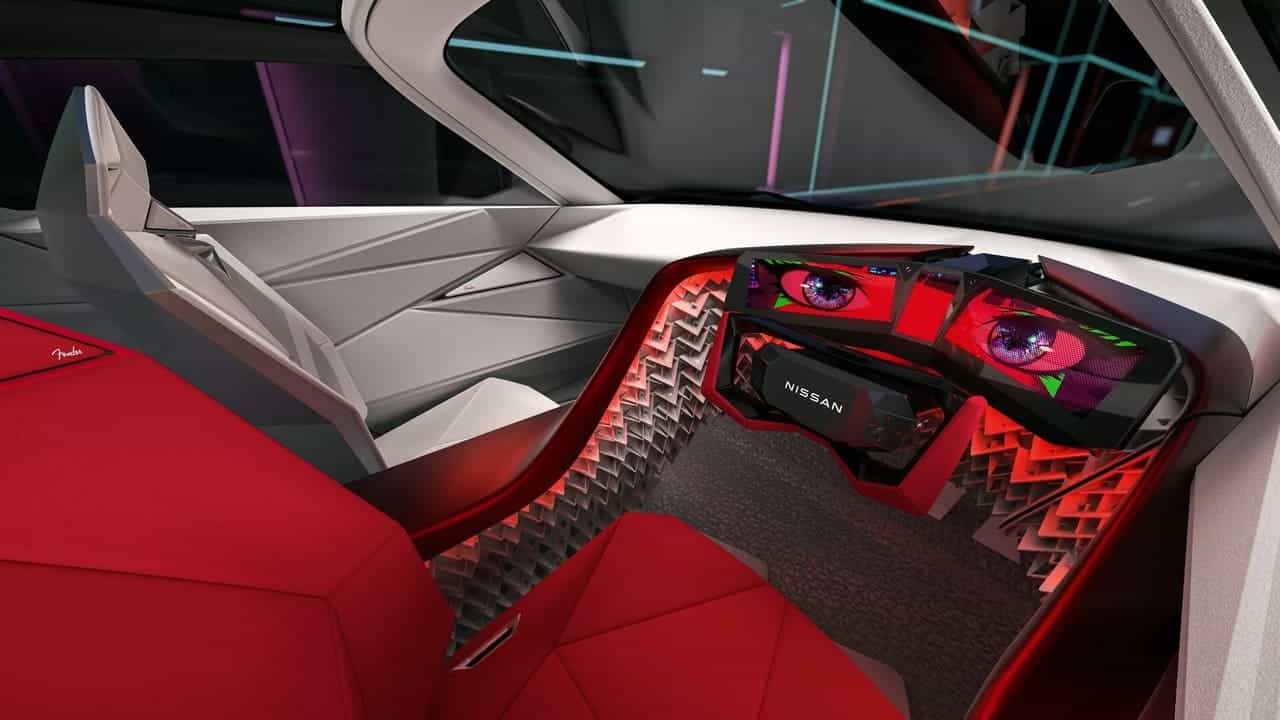 nissan hyper punk concept 01 Autos Rodando Nissan Hyper Punk interior