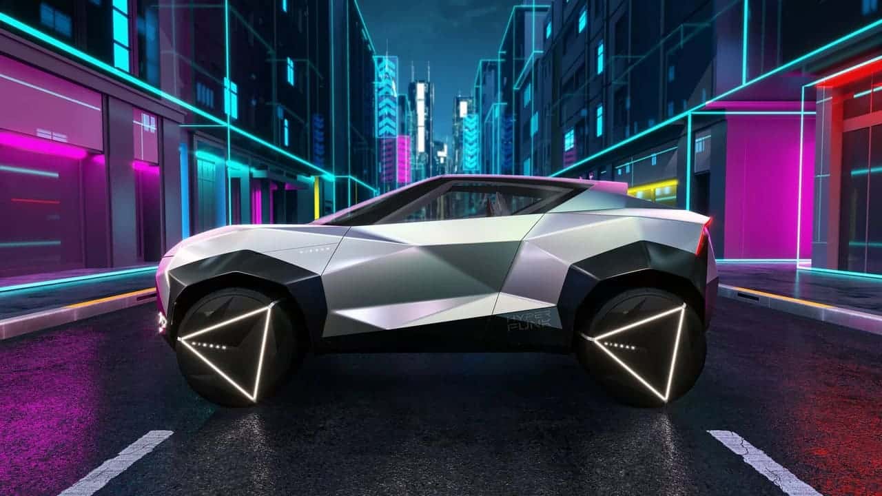 nissan hyper punk concept 02 Autos Rodando Nissan Hyper Punk lateral