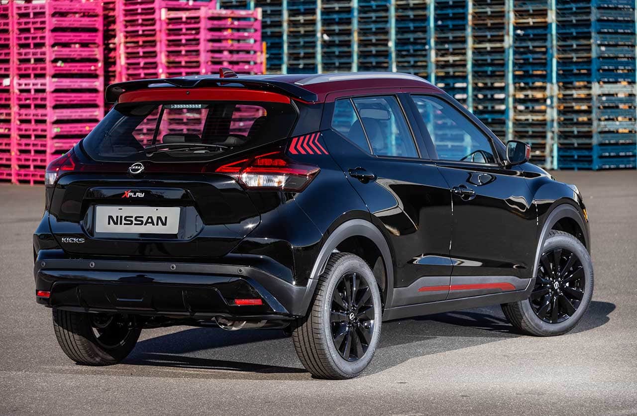 nissan kicks xplay 2024 Autos Rodando Nissan Kicks XPlay por detras