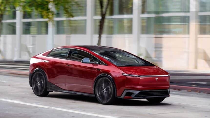 Tesla Model 2 Render Motor1