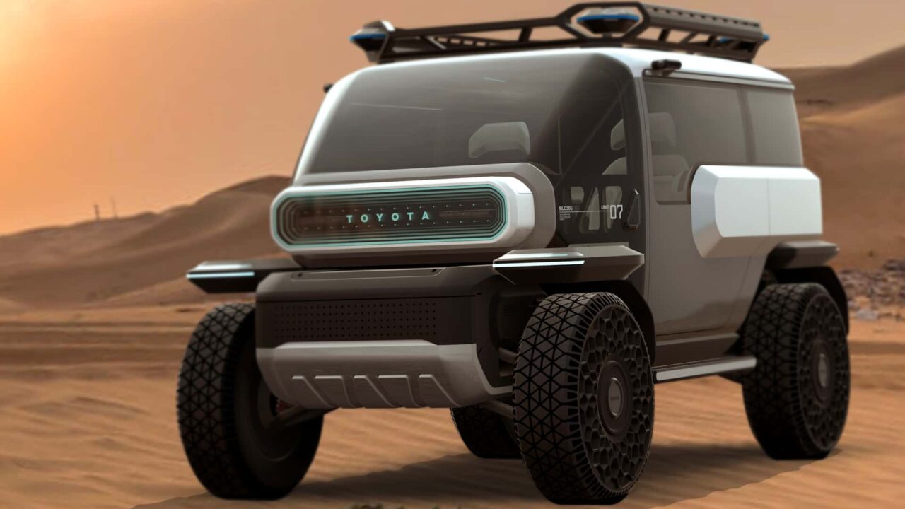 toyota baby lunar cruiser blc concept_01 Autos Rodando Toyota Baby Lunar frente