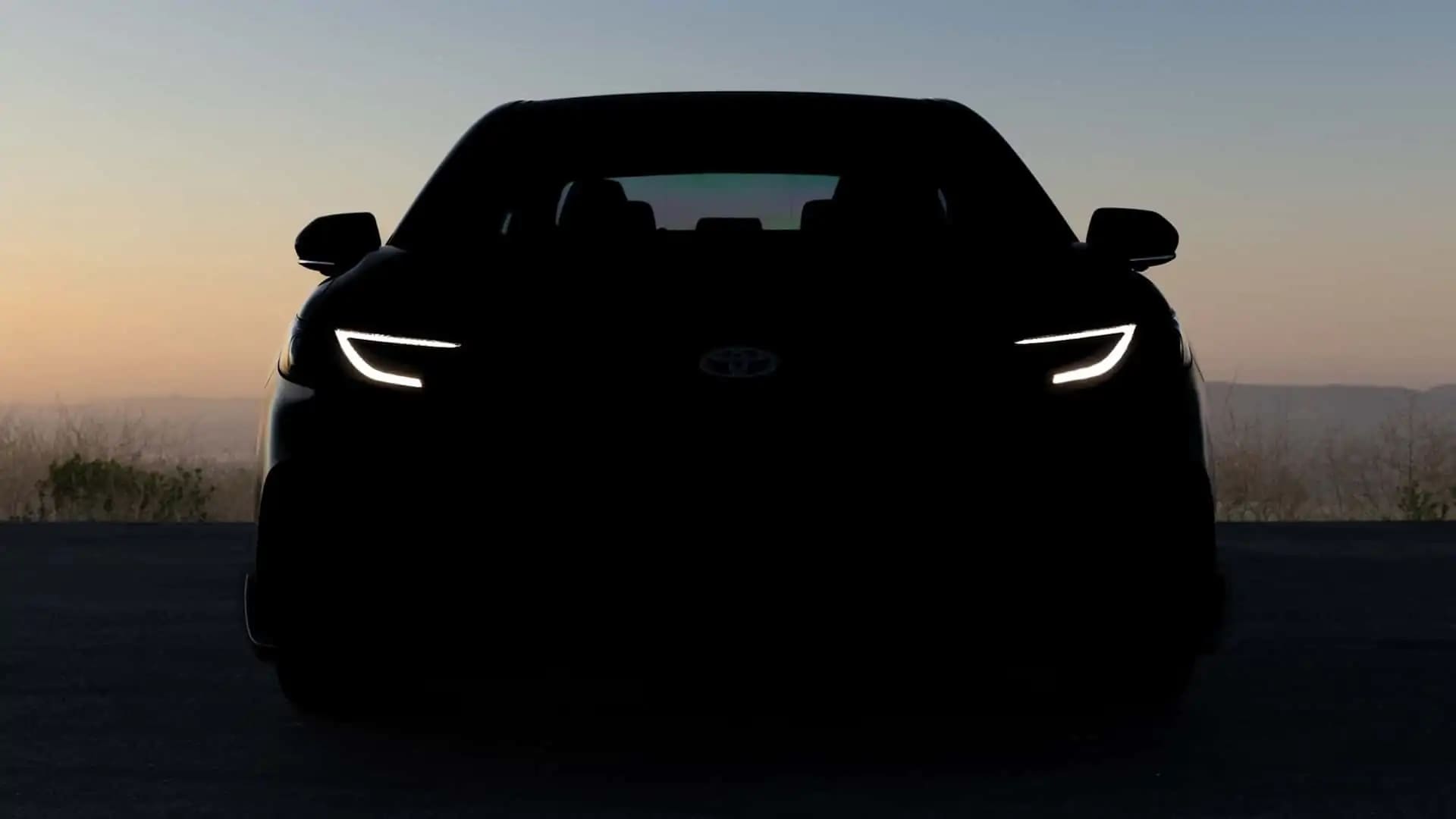 Próximo Toyota Camry 2024: Esta cerca Teaser Oficial 1 Toyota Camry Teaser