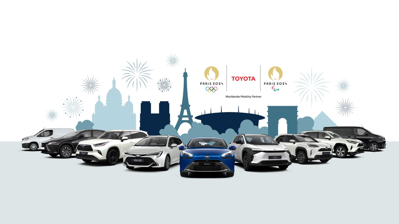 Toyota Movilidad Sostenible de los Juegos Olímpicos y Paralímpicos de París 2024 1 Toyota Juegos Olímpicos 2024