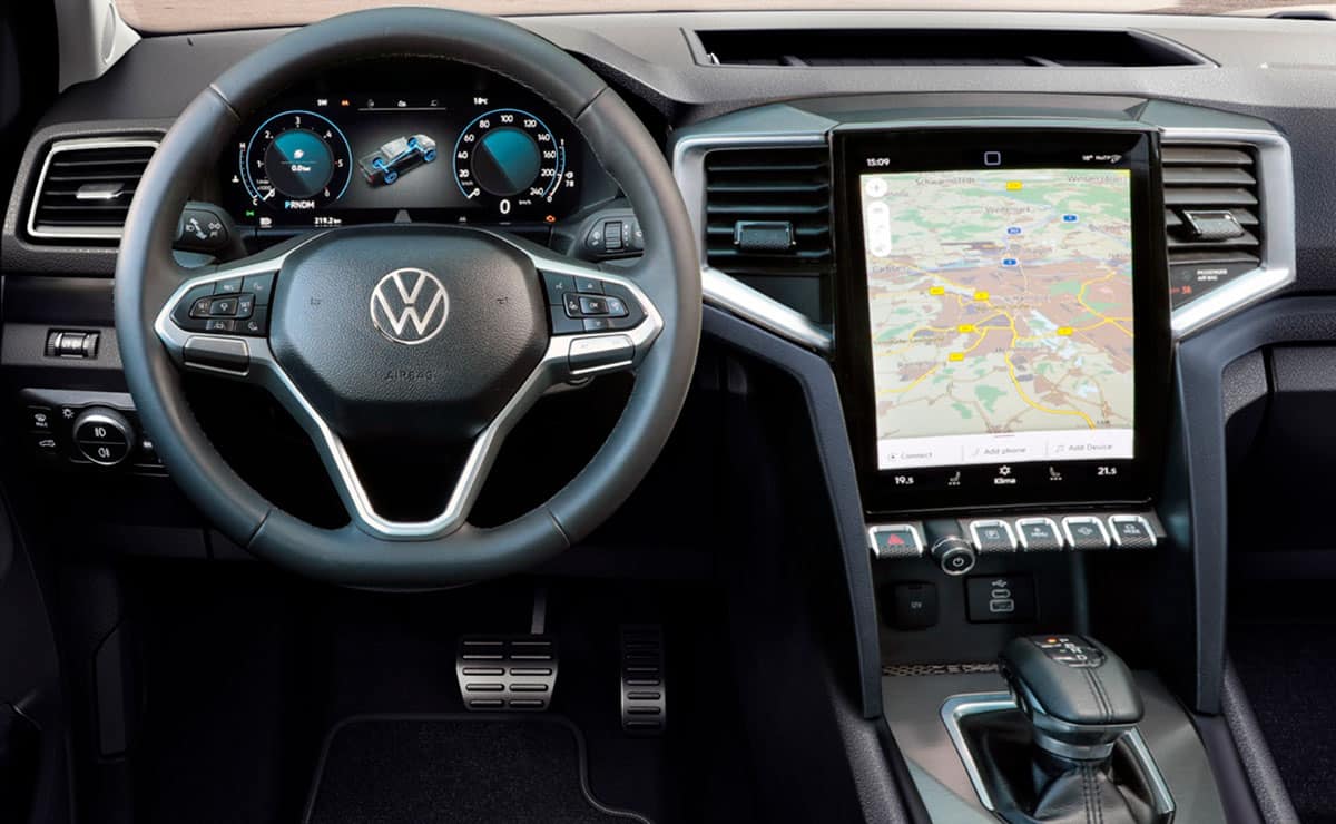volkswagen amarok 2024 03 Autos Rodando Volkswagen Amarok interior